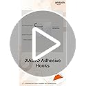 JIALTO 10 Pcs Adhesive Hooks