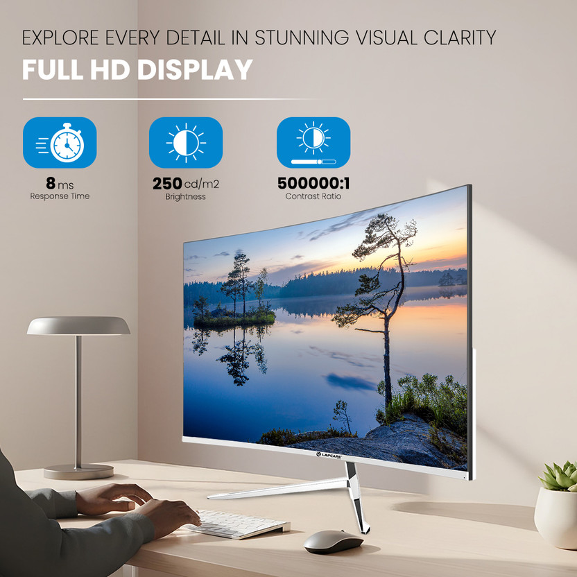 LAPCARE 80.0 cm Curved Full