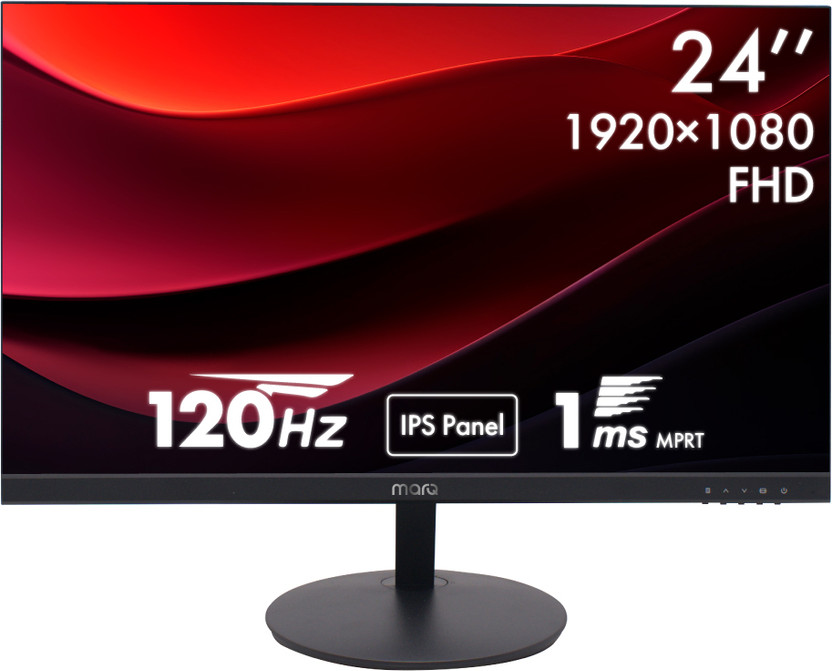 MarQ by Flipkart 60.96 cm (24 inch) Full HD IPS Panel Monitor (24...more