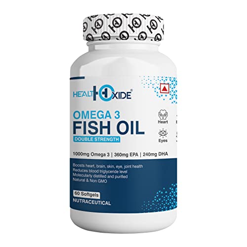 HealthOxide Omega-3 Fish Oil 1000mg