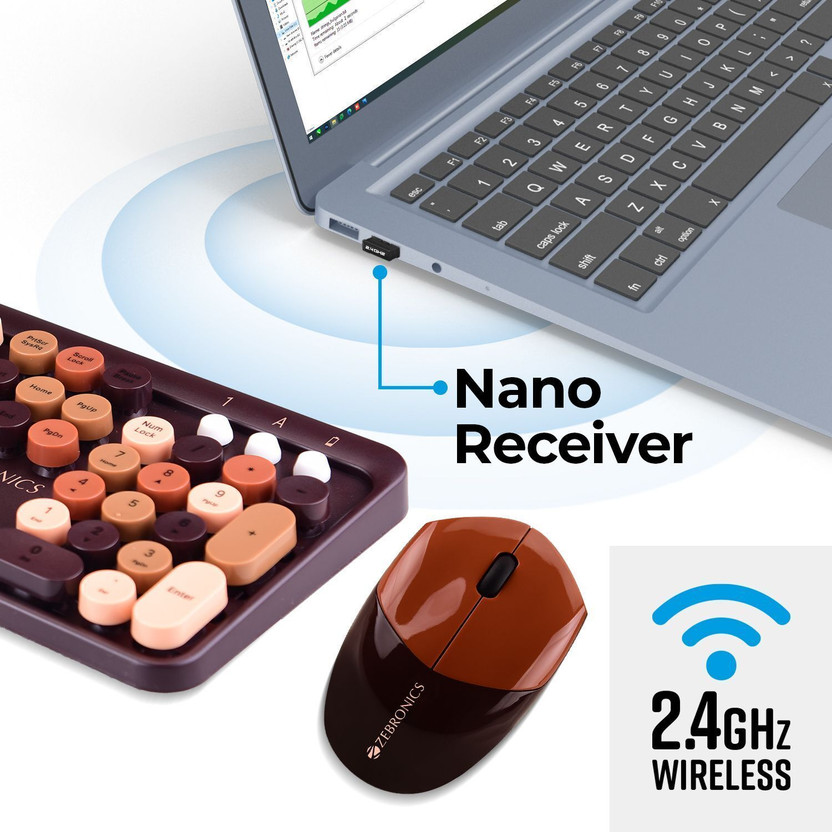 ZEBRONICS Zeb-companion 301 Wireless Standard