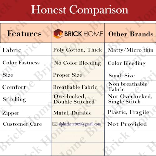 BRICK HOME Poly Cotton Both