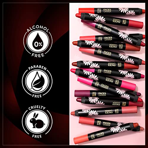 FACESCANADA Comfy Matte Lip Crayon