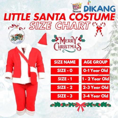 DIKANG Santa Claus Dress