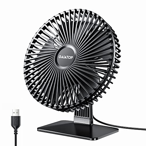 Gaiatop Small Table Fan, 6.5