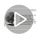 Gaiatop Small Table Fan, 6.5