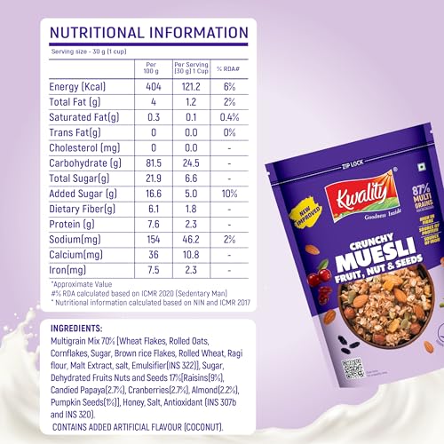 Kwality Muesli Fruit & Nut