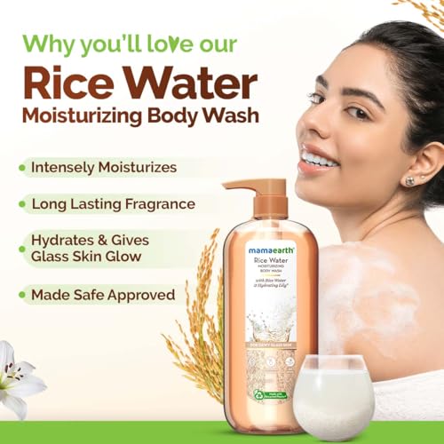 Mamaearth Rice Water Moisturizing Body