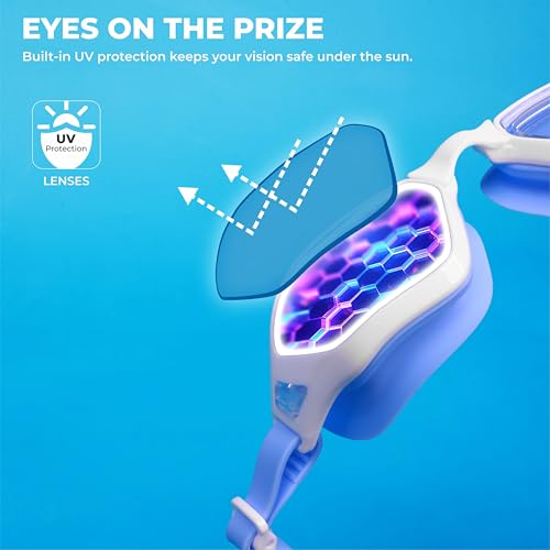 Nivia Visionz Swimming Goggles