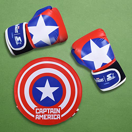 Starter Captain America Boxing Glove and Focus Pad Multicolour, 3Y+ - Image 4