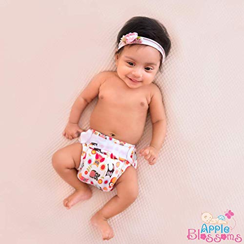 Apple Blossoms Reusable Cloth diaper