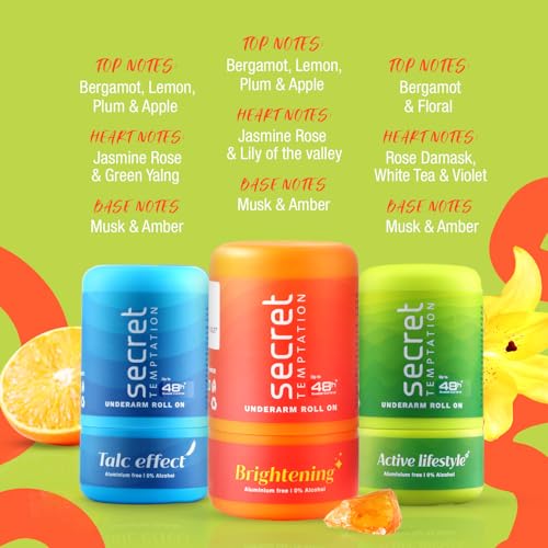 Secret Temptation Active Lifestyle, Brightening