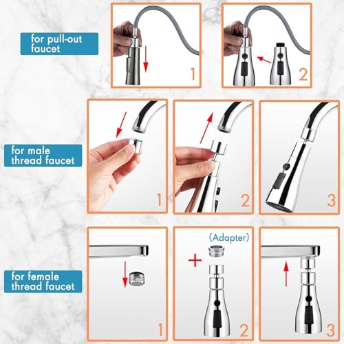 Clinton Tap Extender for Kitchen