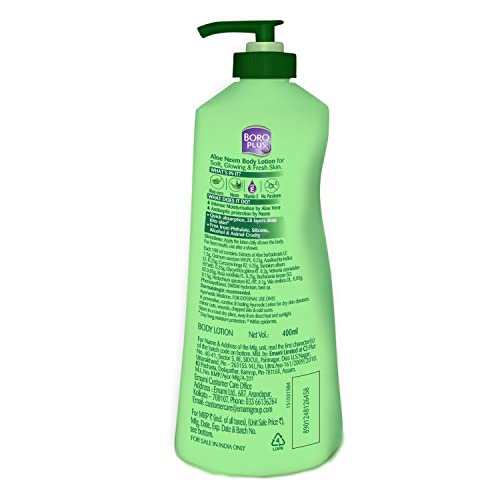 BoroPlus Aloe Neem Body Lotion 400ml - Image 4