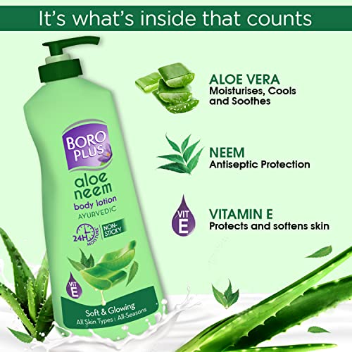 BoroPlus Aloe Neem Body Lotion 400ml - Image 5
