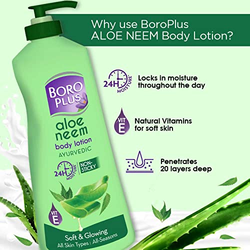 BoroPlus Aloe Neem Body Lotion 400ml - Image 7