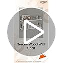 Torche Wood Wall Shelf