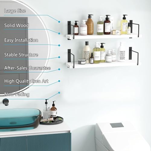 Torche Wood Wall Shelf