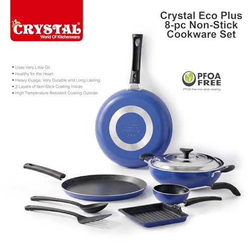 Crystal Eco Plus 8-pc Non-Stick