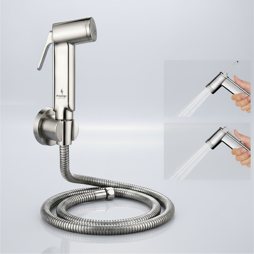 Prestige High Pressure with 1 mtr Flexible SS Tube and Hook Healt...more