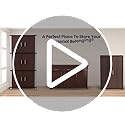 HomeTown Mezzola 5-Tier Engineered Wood Bookshelf | Wenge & White – Book Stand, Book Holder, Home Storage & Organizer for Bedroom, Living Room, Study Room - Image 2