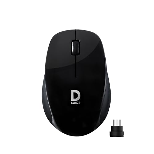 Wireless Mouse DS321-Black with USB