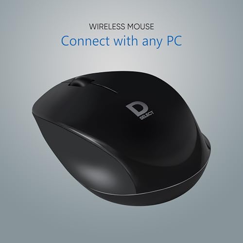 Wireless Mouse DS321-Black with USB