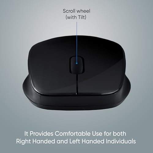 Wireless Mouse DS321-Black with USB