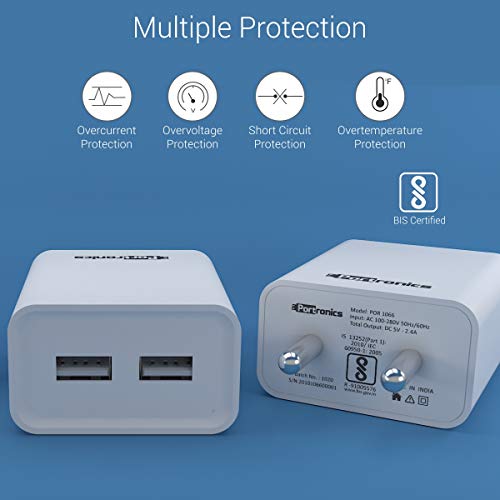 Portronics Adapto 66 2.4A 12w
