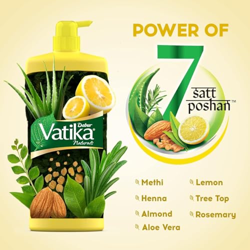 Dabur Vatika Lemon Anti-Dandruff Shampoo