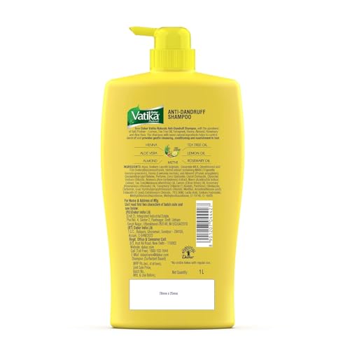 Dabur Vatika Lemon Anti-Dandruff Shampoo