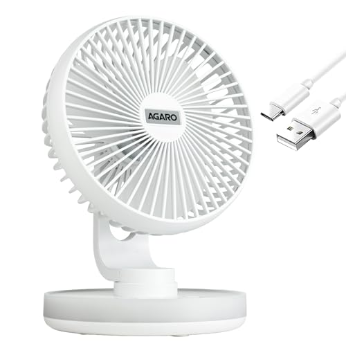 AGARO Alpha Rechargeable Table Fan