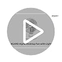 AGARO Alpha Rechargeable Table Fan