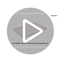 HomeWiz Steel Cutting Chopping Board