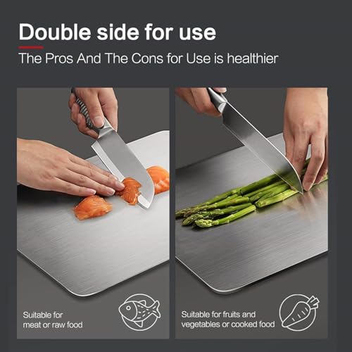 HomeWiz Steel Cutting Chopping Board