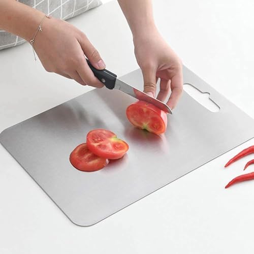 HomeWiz Steel Cutting Chopping Board