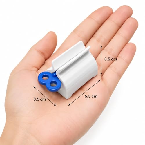 Toothpaste Squeezer with Rolling Holder