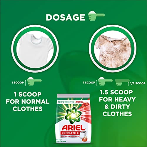 Ariel Complete + Detergent Washing Powder- 4Kg Value Pack (Pack of 2) - Image 3