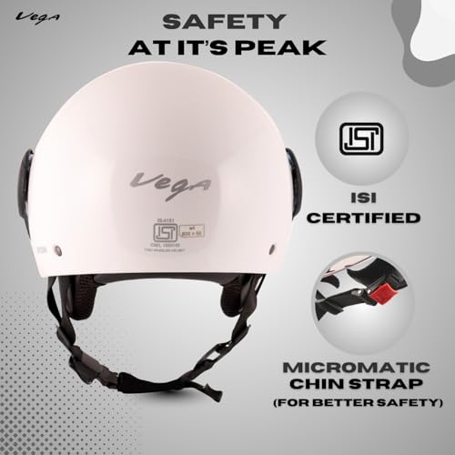 Vega Atom White Helmet-M - Image 4