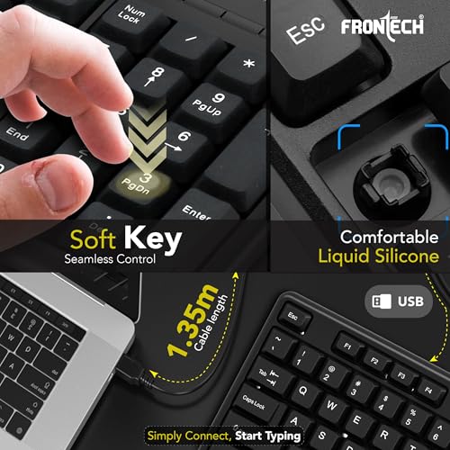 FRONTECH Wired USB Keyboard