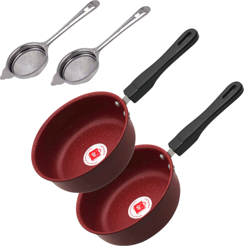 LAZYwindow Superior Quality Nonstick Frying Pan & Tea Stainer, Sa...more