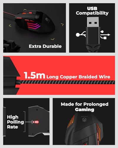 M190 Wired Gaming Mouse