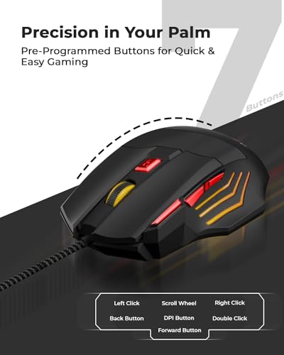 M190 Wired Gaming Mouse