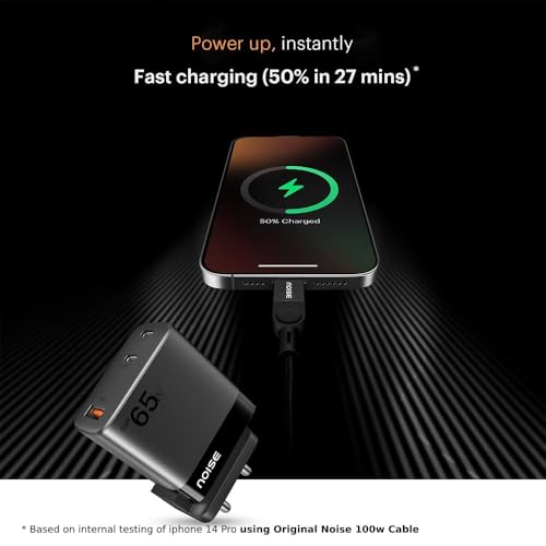 Noise GaN Charger 65W: 0–50%