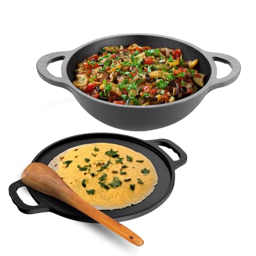 Lifelong Cast Iron Dosa Tawa