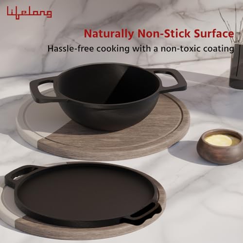 Lifelong Cast Iron Dosa Tawa