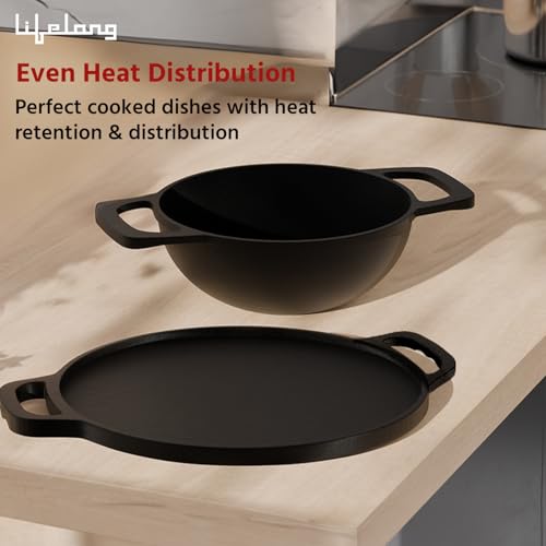 Lifelong Cast Iron Dosa Tawa