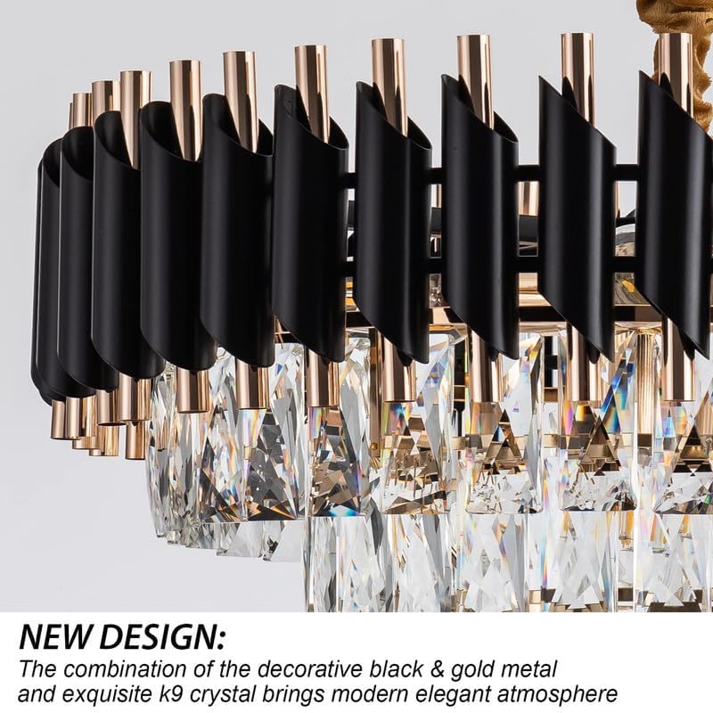 Desidiya Modern Crystal Chandelier 150watt