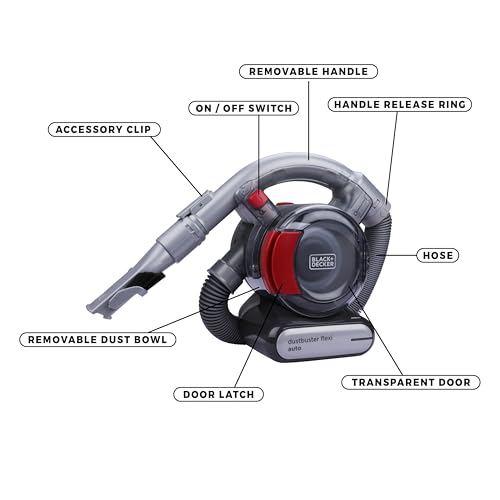 BLACK+DECKER PD1200AV-B1 12V Corded Dustbuster