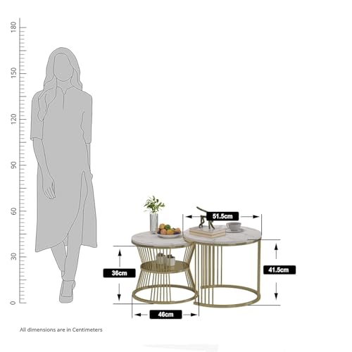 Callas Modern Nesting Coffee Table